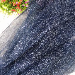 Brilhante glitter lantejoulas macio fio líquido renda brilho tule prata malha tecido diy costura vestido de casamento véu dança tutu decoração adereços - Image 5