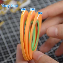 1mm/2mm/3mm modelo fita adesiva fita risca ferramenta de pintura artesanal fineline fita adesiva automotiva para diy carro auto pintura arte - Image 4