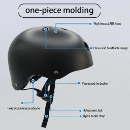 Capacete de proteção de segurança para crianças e adultos, esportes ao ar livre, esqui, ciclismo, patinação de rolos, escalada - Image 4
