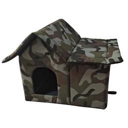 Canil dobrável impermeável para pet, Warm Dog House, Canil dobrável resistente a riscos - Image 3