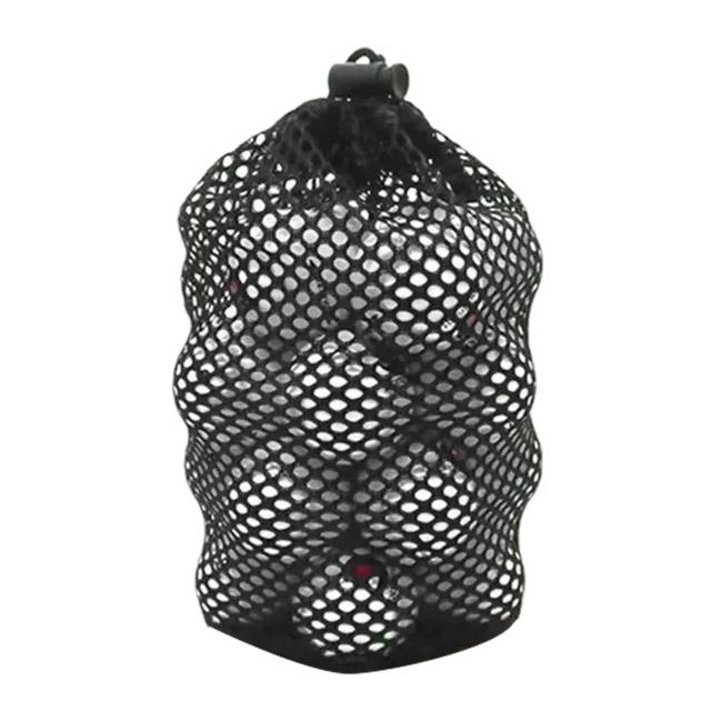 Bolsa de Golfe Nylon Durável Preta Rede Esportiva para Viagem e Academia