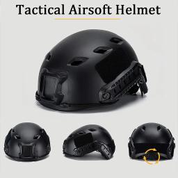 Conjuntos de capacete tático com máscara de caveira, equipamento de proteção Paintball ao ar livre, Advanced EPP Pad, para caça Airsoft - Image 3