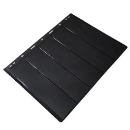 Album Binder for Collecting Albums Coleção de Notas, Páginas de Selos, PVC, Loose-leaf, 9-Hole, 12 Modelos, 10Pcs - Image 3