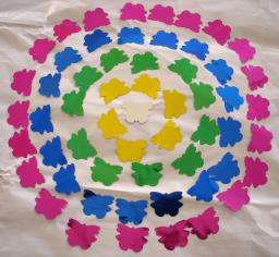 Cor borboleta confete para festa, acessórios biodegradáveis flor, decoração do casamento suprimentos, tecido sfx, diy, 100 a 200pcs - Image 5
