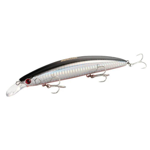 Johncoo Isca Jerkbait 130mm 23g Flutuante Wobbler Long Cast Minnow