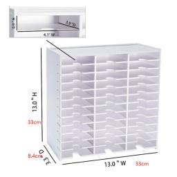 Organizador de armazenamento de pintura artesanal, fita cassete de pvc, rack de mesa, ferramenta para artistas, suprimentos de arte, bandeja de pintura de diamante - Image 6