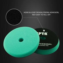 Chanfrado Flat lustrando Pads Set, Broca De Espuma De Carro, Kit De Esponja De Polimento Para DA, RO, SPTA, 3 ", 80mm, 5", 125mm, 6 ", 150mm, vendas a granel - Image 6