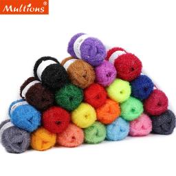 Linha De Seda De Vidro Colorido Para Saco De Boneca DIY, Seda Dourada, Toalha De Lavagem De Louça Coreana, Linha De Seda Brilhante, Tecido À Mão, 100g por Rolo - Image 1