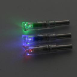 3/6/12 pçs besta seta tiro com arco iluminado nock luz led brilhante para a noite de caça esportes tiro setas caça acessórios - Image 3