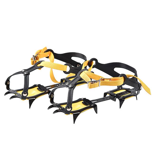 Crampons Profissionais de 10/12 Dentes para Escalada e Atividades ao Ar Livre na Neve