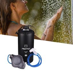 12l acampamento ao ar livre chuveiro saco de água aquecimento solar chuveiro portátil acampamento caminhadas escalada equipamento banho ducha portatil acampamento - Image 5