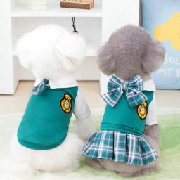 Roupas para cães, vestido para cães, camiseta, saia para cachorro, roupas para gatinhos, poodle, fantasias de chihuahua, roupas para animais - Image 2