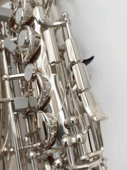 Prata Saxofone Alto Profissional, E-Flat, One-to-One Estrutura, artesanato japonês, Jazz Instrumento, sax alto, alta qualidade, 62 - Image 6