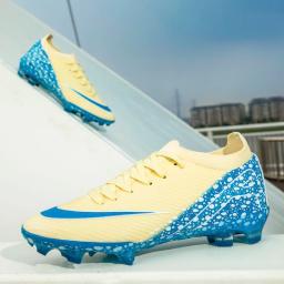 Botas de futebol antiderrapantes profissionais para homens e crianças, chuteiras de futebol, alta qualidade, calçados esportivos, TF, FG, crianças, nova chegada - Image 6