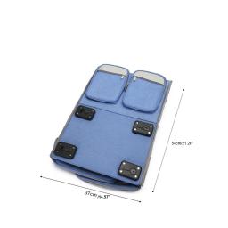 Pet Trolley Mochila com Roda Universal, grande espaço, bolsa para cães, pequeno animal transportador, haste dobrável - Image 6