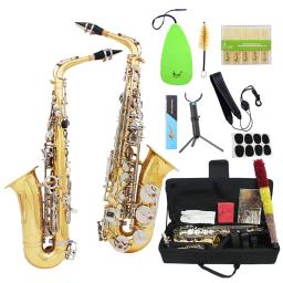 Saxofone Alto SLADE-Eb com Reeds Correias, Saxofone De Latão, Sax Profissional, Tooth Pad, Escova Acessórios, Instrumento De Música - Image 1