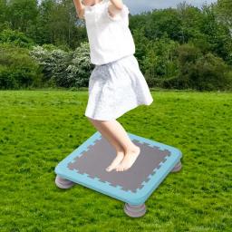 Mini trampolim Fitness exercício brinquedo para crianças, salto, treinamento sensorial, estável, esportes - Image 2