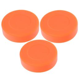 Pucks de hóquei dureza ajustável fosco hóquei no gelo pvc bola plana hóquei ao ar livre puck bolas substituição para jogo - Image 3