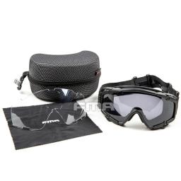 Novo fma airsoft si-balístico óculos com ventilador versão atualizada anti nevoeiro tático óculos de segurança paintball óculos de proteção para os olhos - Image 1