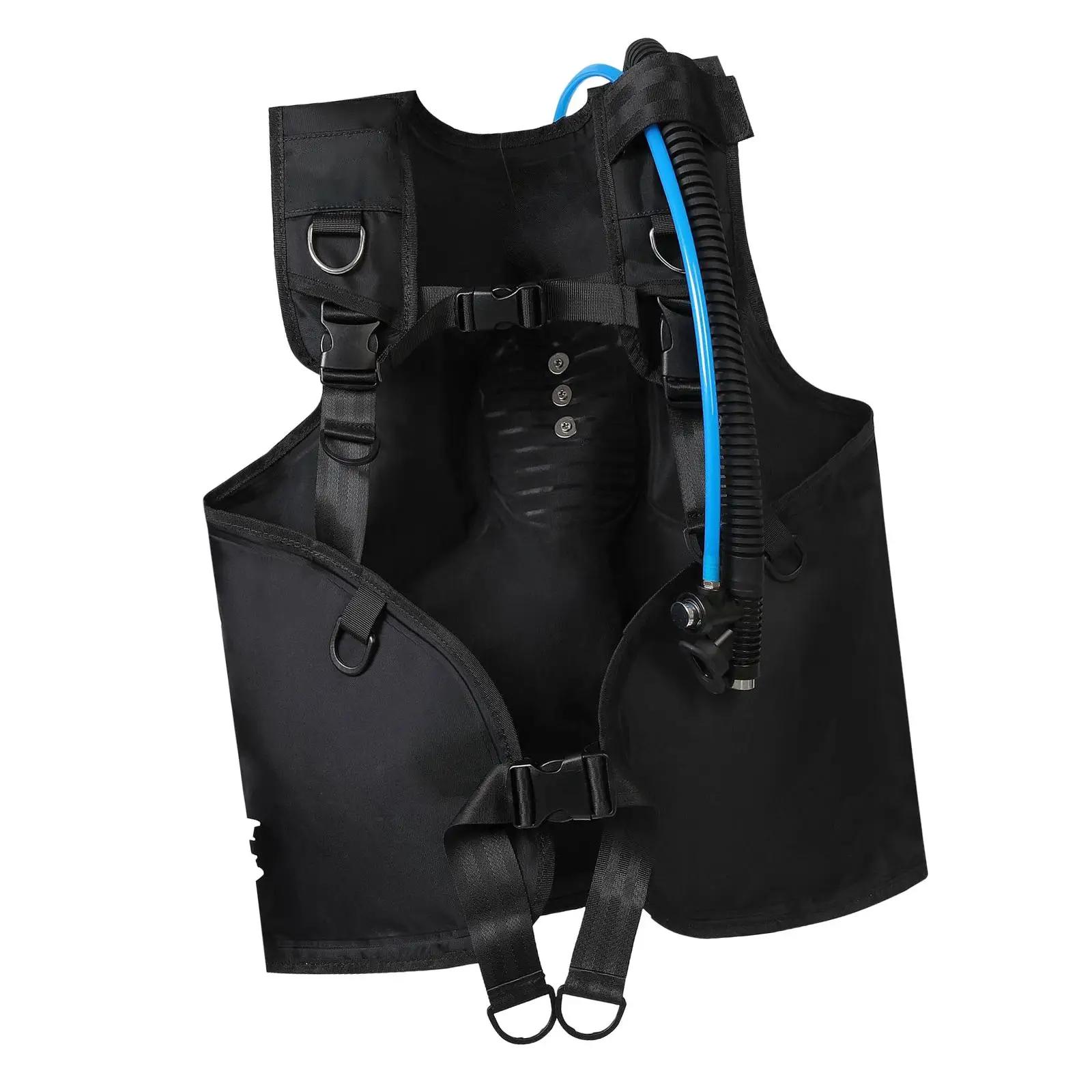Colete portátil de mergulho BCD, Compensador de flutuabilidade grossa e durável, Equipamento de mergulho, Esportes aquáticos, Secagem rápida - Image 1