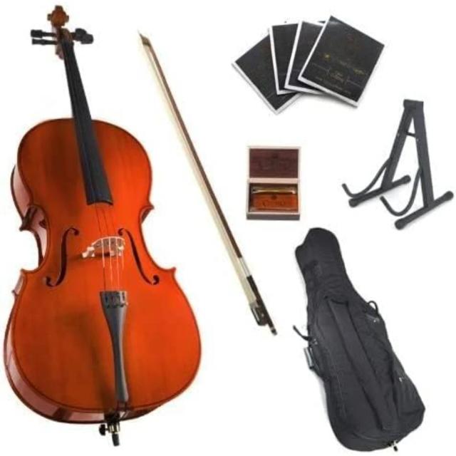 Violoncelos 4/4 de Tamanho Completo para Crianças e Adultos: Instrumentos de Cordas para Música Profissional