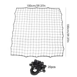 Futebol Rebound Pegando Net, Futebol Rebounder Net, Esportes Bola Substituição Net, 20 Cordas, 39.37x39.37" - Image 6