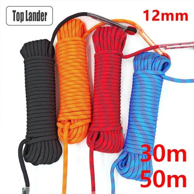 Corda de Escalada Estática de 12mm para Montanhismo e Emergências: Equipamento Essencial para Sobrevivência e Resgate