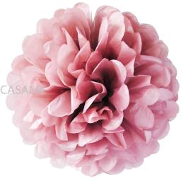 5 pçs papel pompons pompons flor bolas festa de casamento decorativo decoração para casa tecido aniversário natal decoração diy - Image 4