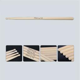 1 par 5a baquetas de tambor baquetas de madeira de bordo de alta qualidade acessórios de percussão baquetas de cor de madeira para tambores musicais - Image 6