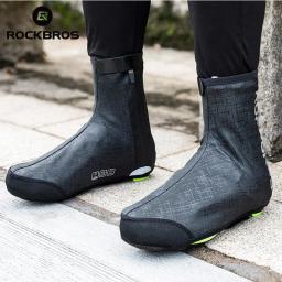 Rockbros-capa térmica elástica para sapatos, para ciclismo, bicicleta, mtb, road bike e esporte, aquecedor - Image 2