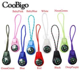 Mini bússola de sobrevivência colorida, chaveiro com zíper para mochila ao ar livre, acampamento, caminhadas, caça, bolso, navegador, ferramenta de aventura - Image 2