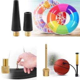 1 conjunto pneu válvula adaptador bola bomba agulha balão kit inflação para xiaomi bomba de ar e outros inflador elétrico compatível - Image 6