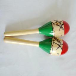 Martelo De Areia De Madeira Com Coqueiro Mão Shake, Instrumento De Percussão Pequeno, Canção Folk - Image 1