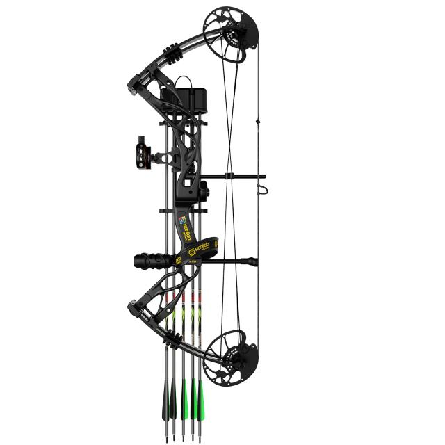 Sanlida Dragon X9 Conjunto de arco e flecha composto de caça pronto para caçar pacote para adultos tiro com arco ao ar livre