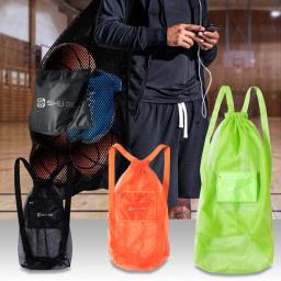 Basquete e Futebol Esportes Mochila, Respirável Cordão Net, Mochila de Bolso, Jogo de Bola, Treinamento, Saco de Grande Capacidade - Image 1