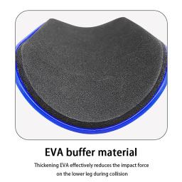 Shock Absorbing Mini Shin Pad, Protetor de Perna, Leve, Portátil, Treinamento de Futebol, Shank Board, Resistente ao Desgaste, Novo, 1 Par - Image 4