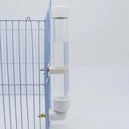 Distribuidor automático de água de papagaio, mamadeira, alimentador de gaiolas, acessórios para chinchilas e coelhos, 130ml - Image 3