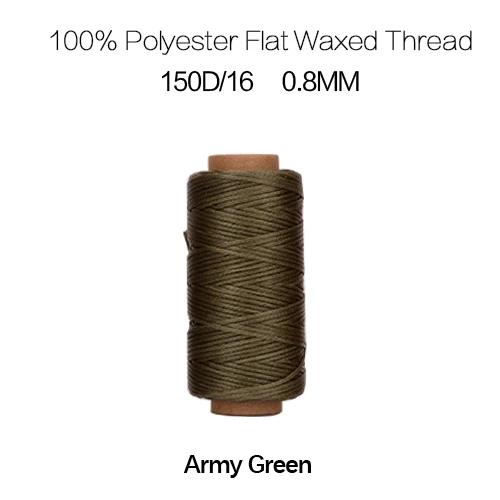 30m 50m/rolo encerado linha conjunto mão estofando agulhas de costura para artesanato de couro costura corda cabo ferramenta kit acessórios - Image 1