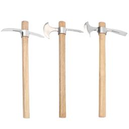 2 em 1 escavação picareta eixos com alça multifuncional de aço inoxidável mão picareta machado jardim eficiente picareta jardinagem ferramenta mão - Image 1