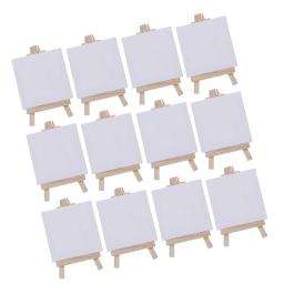 Lona em miniatura para foto, pintura branca painel, pintura cavalete, extra grande, 12 conjuntos - Image 4