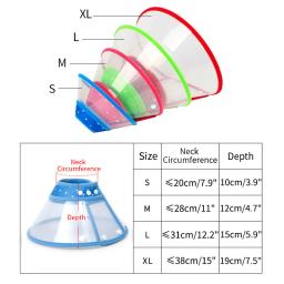 Gato anti-mordida colar pet recuperação médica coleiras transparente gato capa de proteção collar elizabetano círculo para suprimentos para animais de estimação - Image 6
