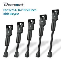 Crianças bicicleta kickstand estacionamento pé cinta crianças suporte lateral da bicicleta 12/14/16/18/20 Polegada - Image 1