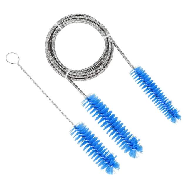 Kit Completo para Limpeza de Mangueiras e Tubos Flexíveis com Acessórios e Ferramenta de 7 Pés (15-19mm)