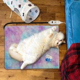 Cama auto-aquecida, almofada de aquecimento para gatos, fofa macia, tapete para filhotes pequenos e filhotes - Image 3