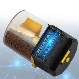 Alimentador automático de tanques de peixes Tempo inteligente Alimentador de aquário de grande capacidade Tanque de peixes portátil Distribut de alimentos 12 horas, 24 horas - Image 4