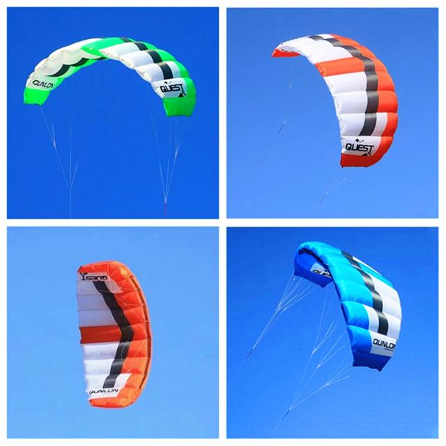 Frete Grátis: Pipa Dual Line para Kitesurfing - Equipamentos e Brinquedos ao Ar Livre para Adultos com Arco-Íris e Direção de Kite