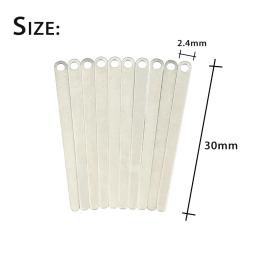 10 pces clarinete reed de aço inoxidável metal preto tubo reed clarinete manutenção acessórios woodwind peças reposição - Image 6