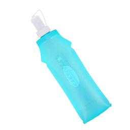 Garrafa de água macia dobrável com tampa, leve, bolsa de água dobrável para esportes ao ar livre, 250ml 500ml - Image 3