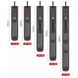 Aquário Aquecedor Submersível, Tanque De Peixes, Display Digital, Ajustável Haste De Aquecimento De Água, Controle De Temperatura Constante Haste, 220V, 200W - Image 6