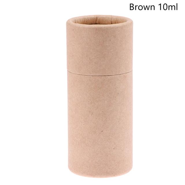 Caixas de Papel Kraft para Presentes, Embalagens Redondas e de Óleo Essencial, Perfeitas para Perfumes e Cosméticos